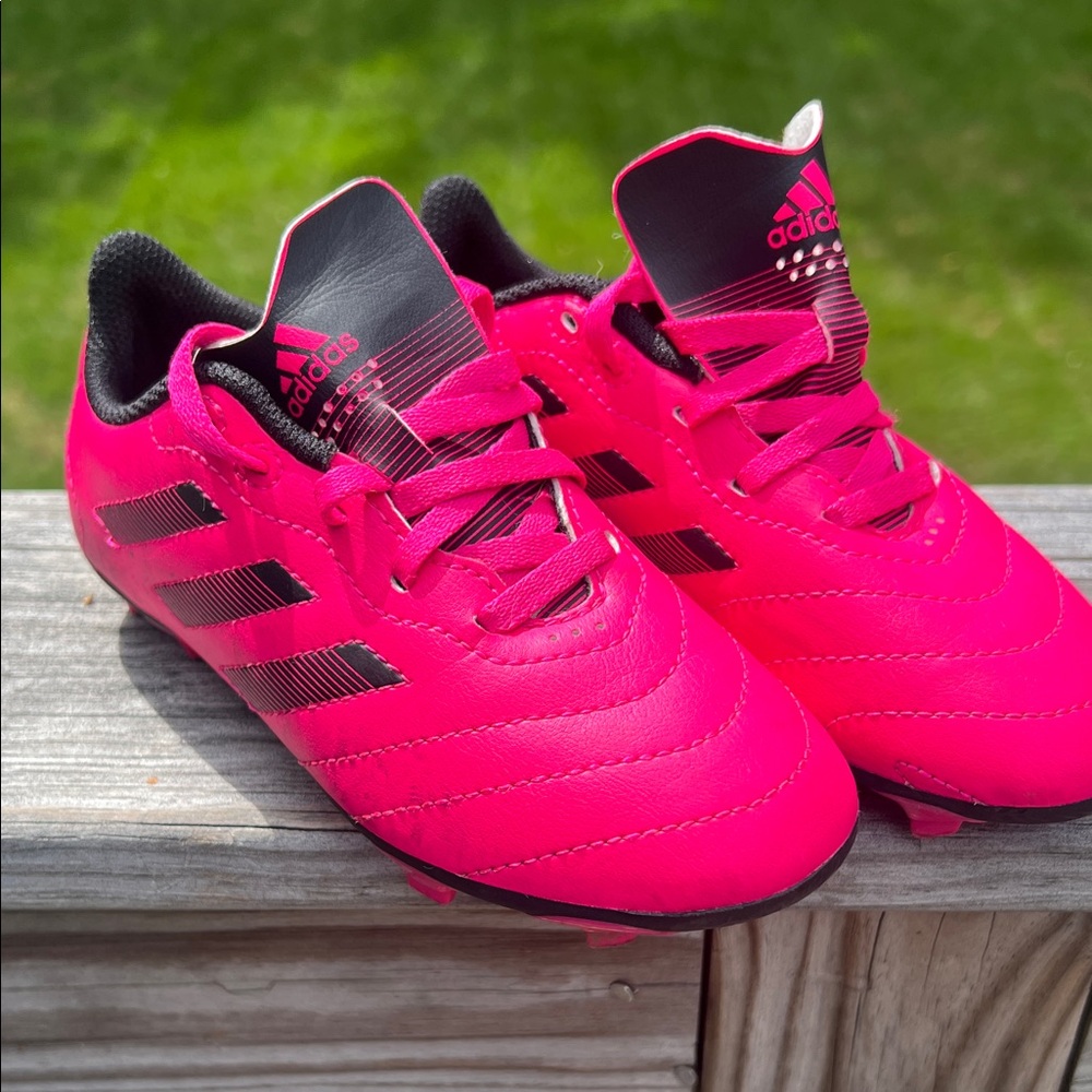 Adidas Kids Bright Pink Sneakers